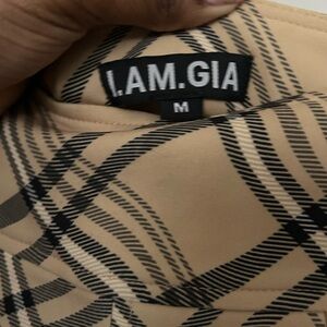 I.am.gia plaid Burberry skirt